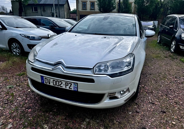 Citroen C5 cena 39999 przebieg: 148000, rok produkcji 2015 z Działoszyce małe 254